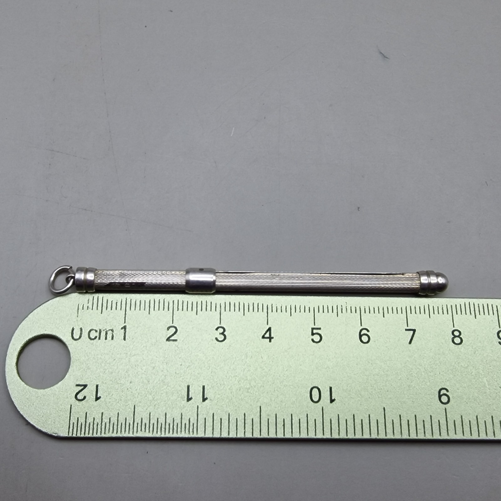 Sterling Silver Cocktail Swizzle Stick by Ramsden & Roed Ltd, London 1983