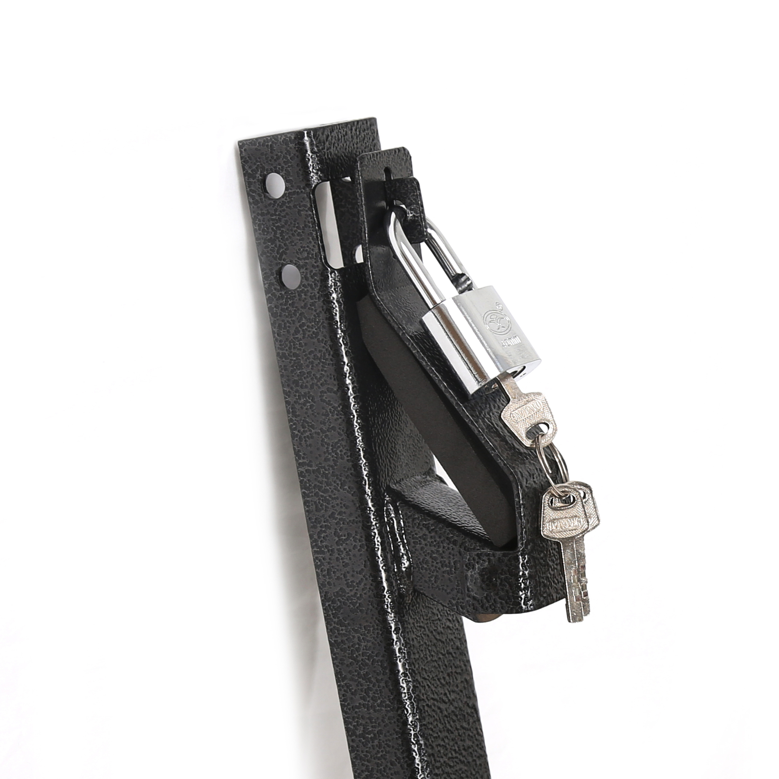 3-Place Weeder Edge Trimmer Rack Holder for open Landscape Trailer Lockable