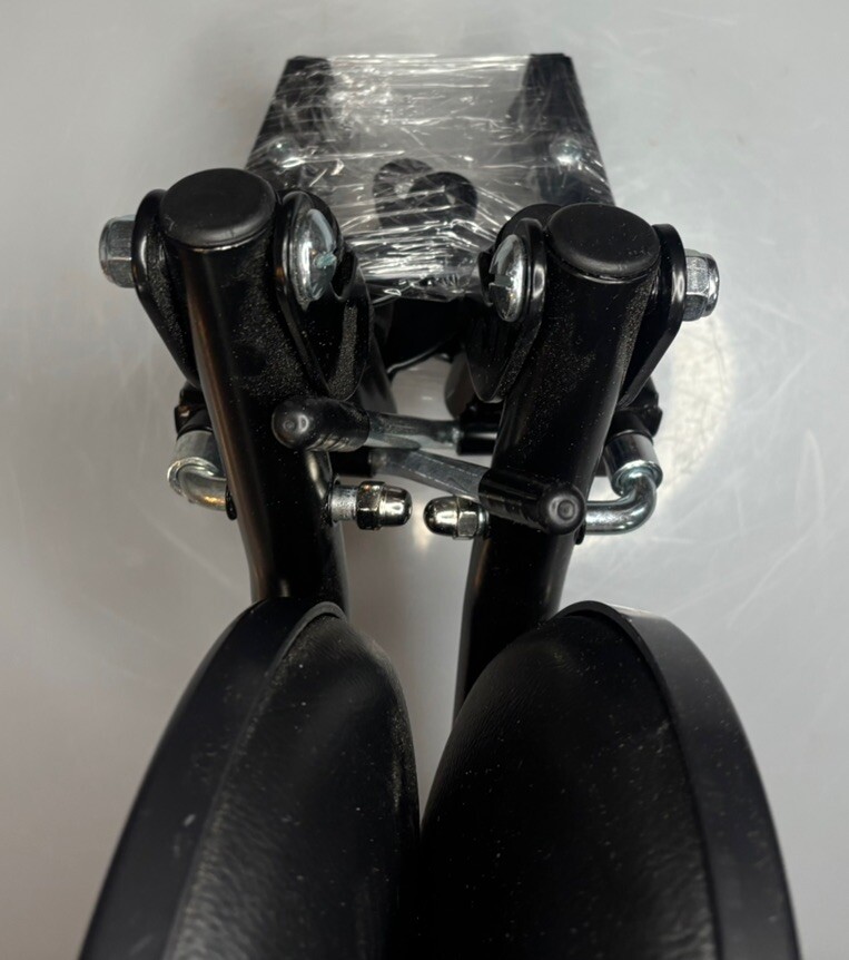 Wheelchair Elevating Leg Rest Padded Calf Support Composite Footplates Universal