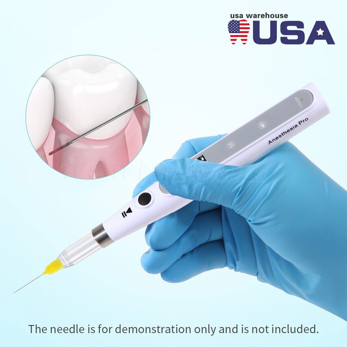 Woodpecker Style Dental Painless Oral Local Anesthesia Device Injection Pen