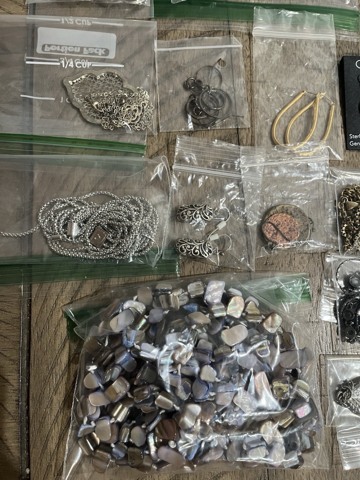 Unique Jewelry Lot. Silver, Gold, Black Tones. All Wearable. Vintage to Modern