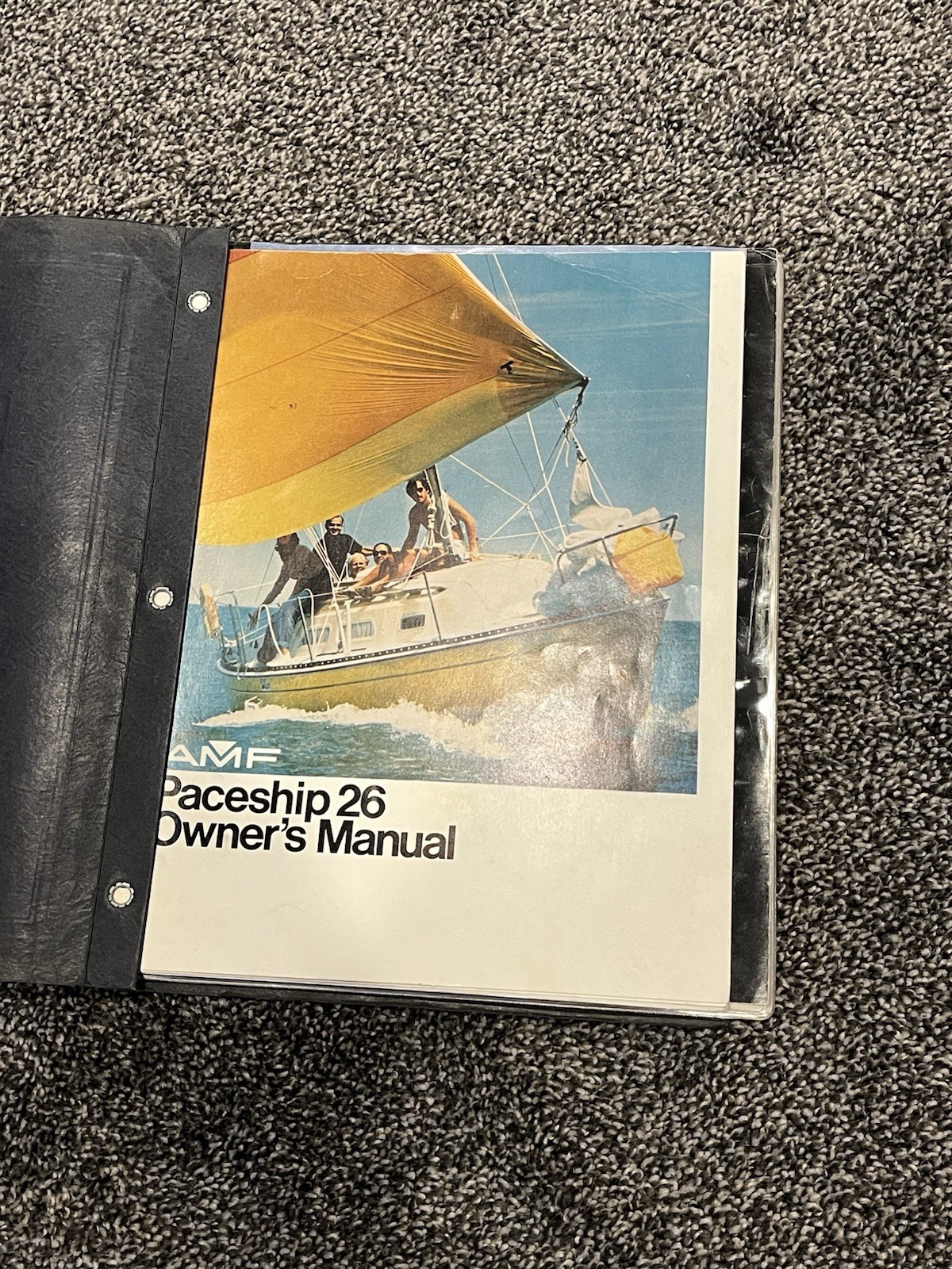 VINTAGE 1978/1979 AMF PACESHIP SAILBOAT Original Owner’s Manual& Sales Brochure