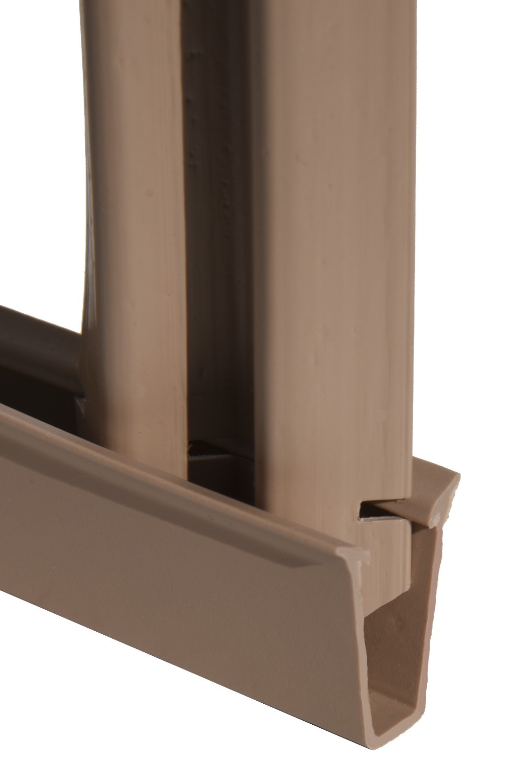 Chain Link Fence Privacy Slats - Single Wall - Bottom Locking Slat - 9 Colors