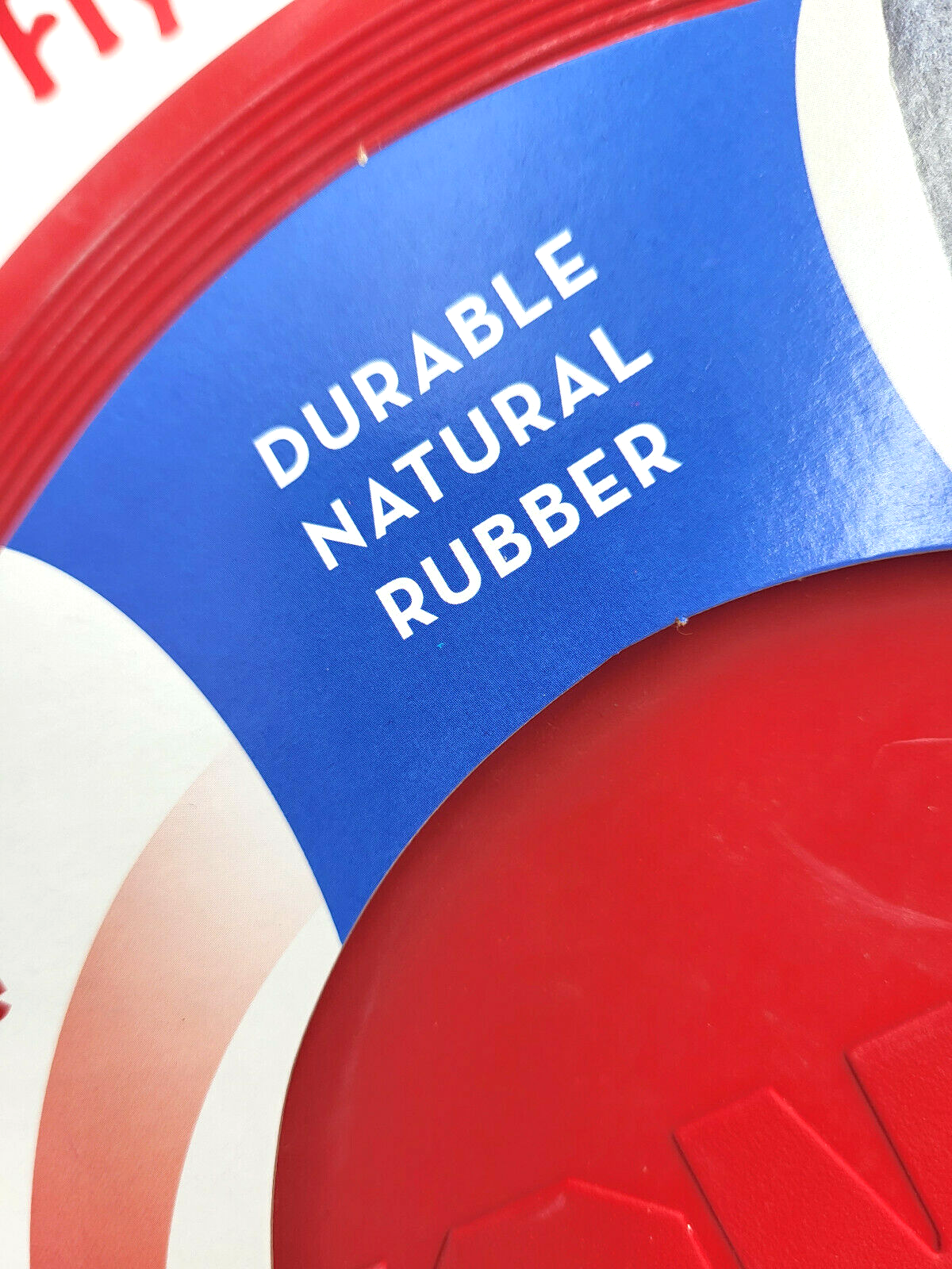 KONG Flexible Flyer LARGE 9" Durable Soft Rubber Frisbee Dog Fetch Toy