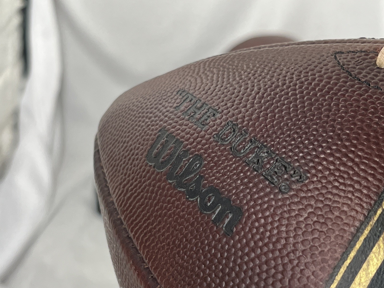 NFL "The Duke" Wilson Football - Game Ball 2x Rams - Game Prepped & Conditioned
