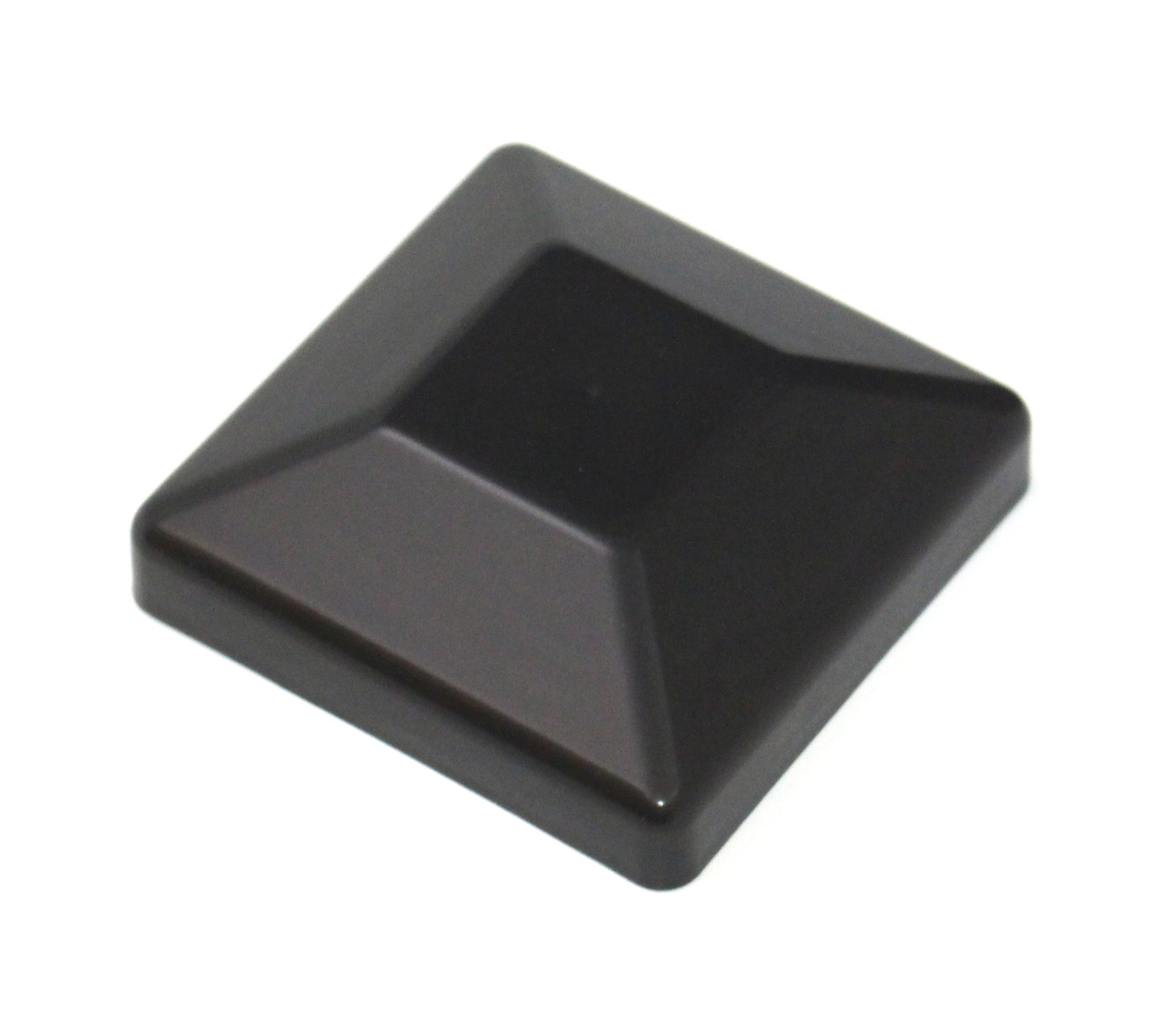 Plastic Fence Post Black Caps 4X4 (3 5/8") Bulk Pack DISCOUNTS + FREE SHIPPING