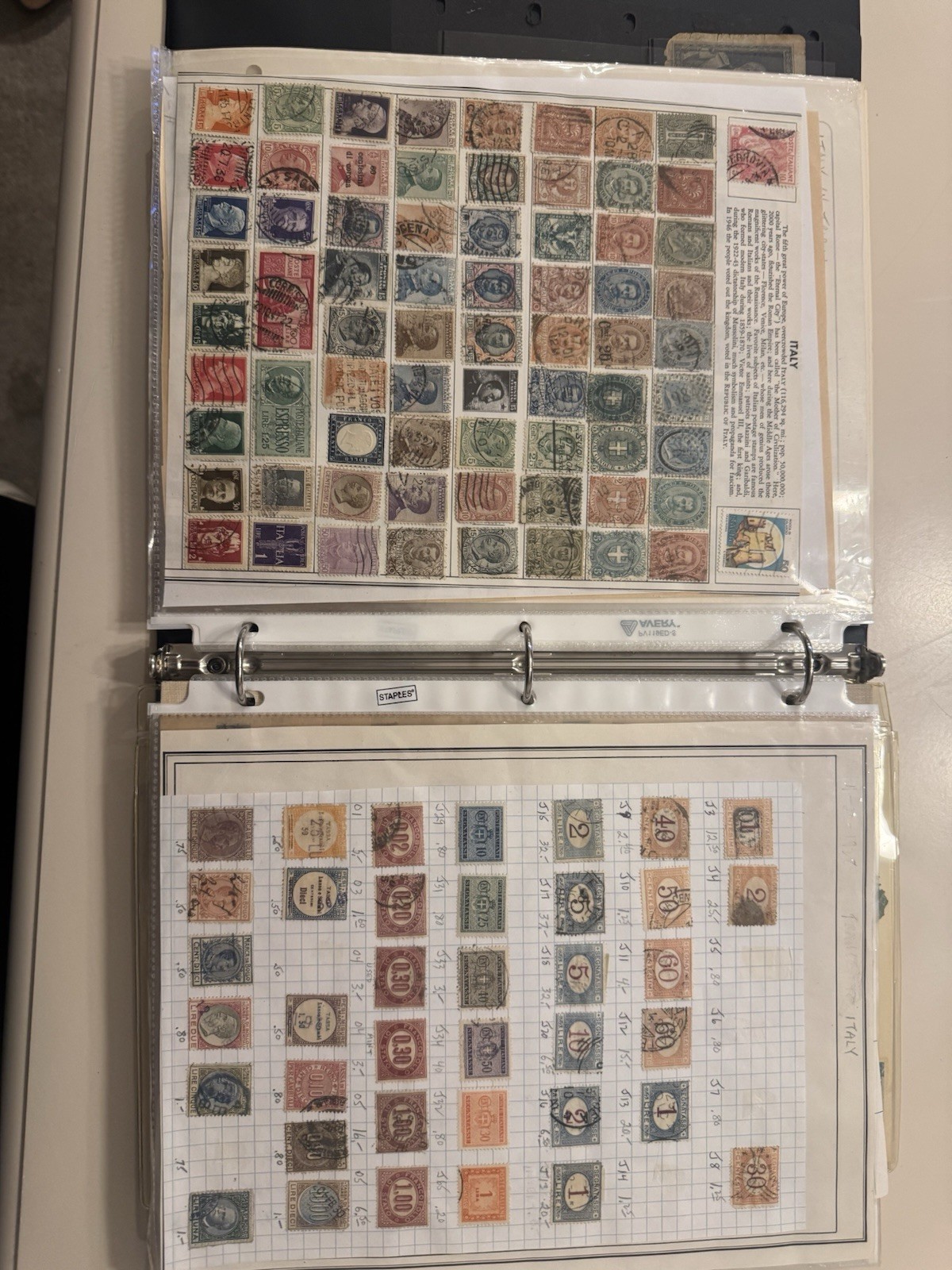 Italy Stamp Collection 2000+ Stamps Italy, Italian Themed, BV $10k+