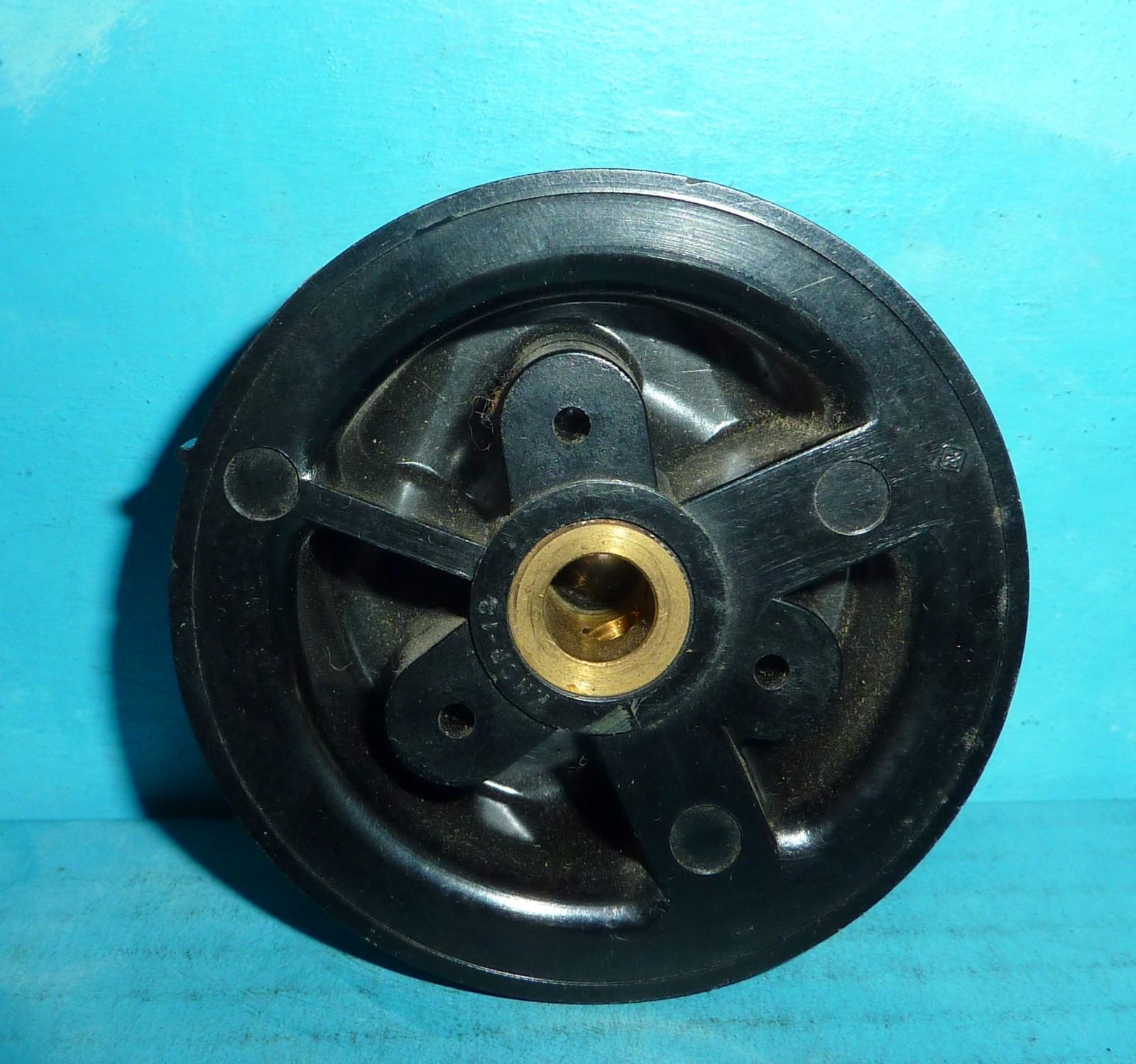 GR General Radio KNSP-12 Fluted Radio Knob w/Pointer 2 7/8in 5/16in Shaft