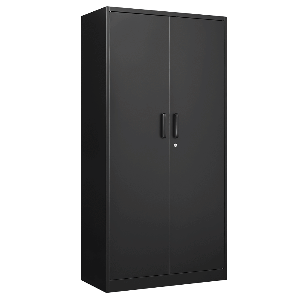 Metal Wardrobe Cabinets with Lock,Clothing Locker Storage Cabinets for Home Room