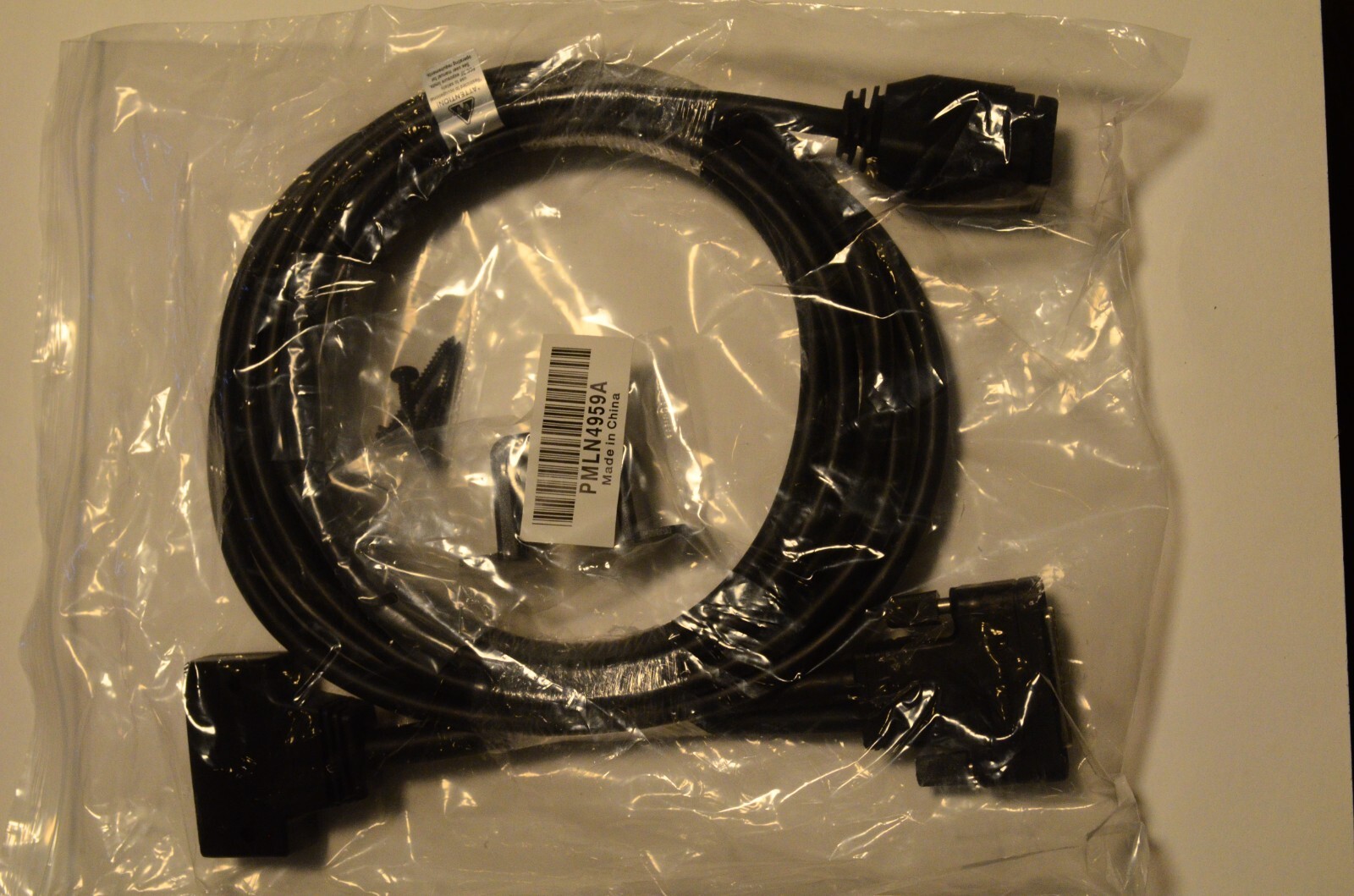 OEM MOTOROLA PMLN4959A HANDHELD CONTROL HEAD ACCESSORY CABLE FOR XTL  APX RADIOS