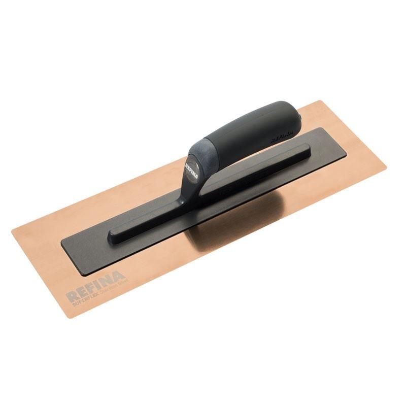 Plastering Trowel 14x5" Refina SuperFlex-3 Rose Gold 0.5mm Gauge 228294