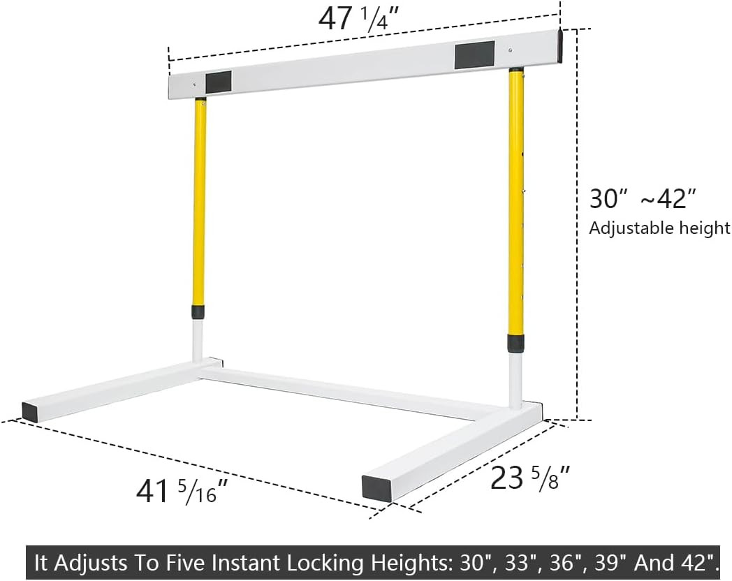Adjustable Height Hurdle Detachable Track and Field Equipment for Speed & Ag