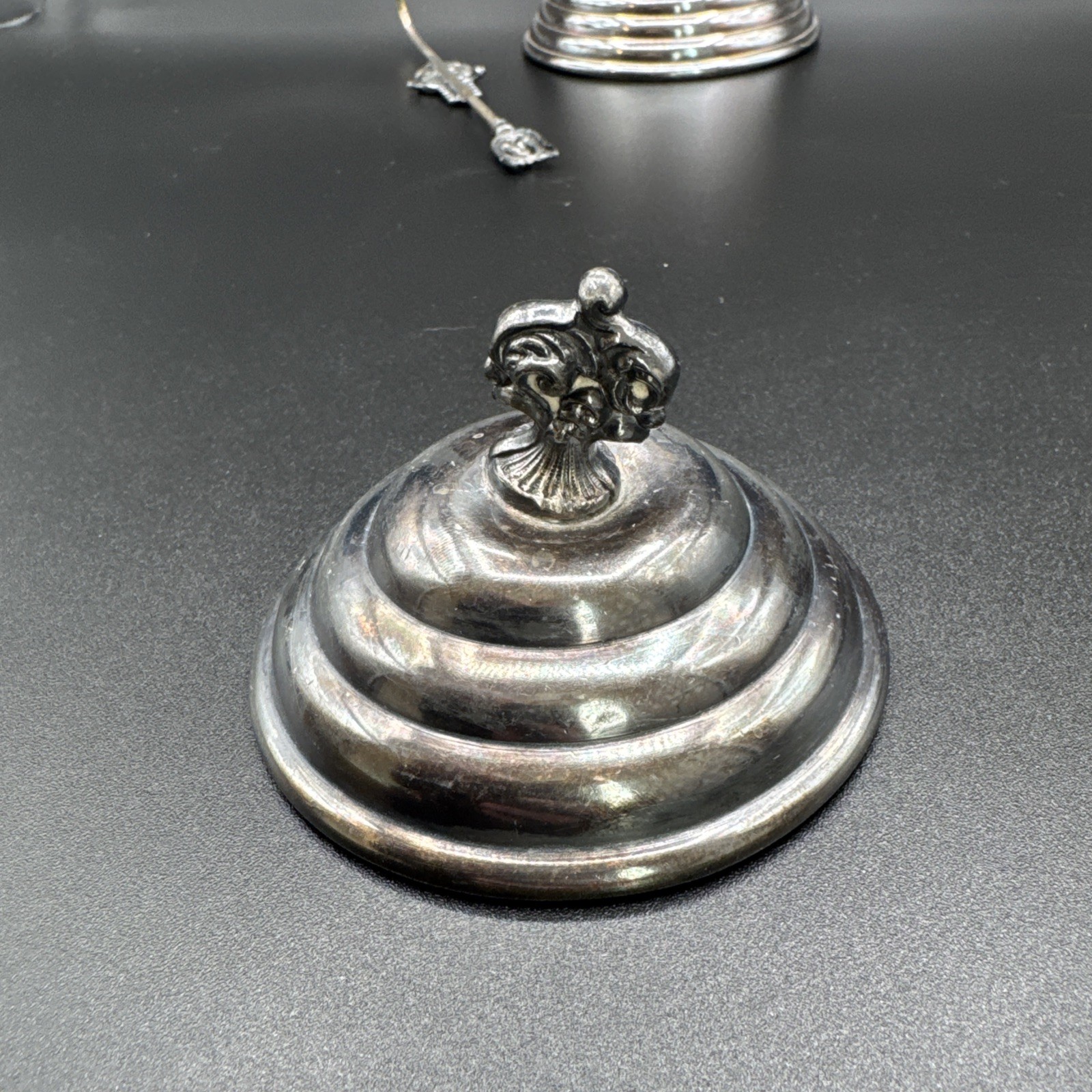 Vintage St. Louis Silver Co #77 Quadruple Plate Pickle Castor