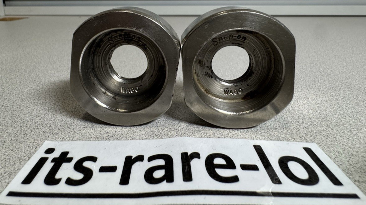 Snap-on WA-60E Magnetic Caster Camber Alignment Gauge & WA802/WA812 Hub Adapters