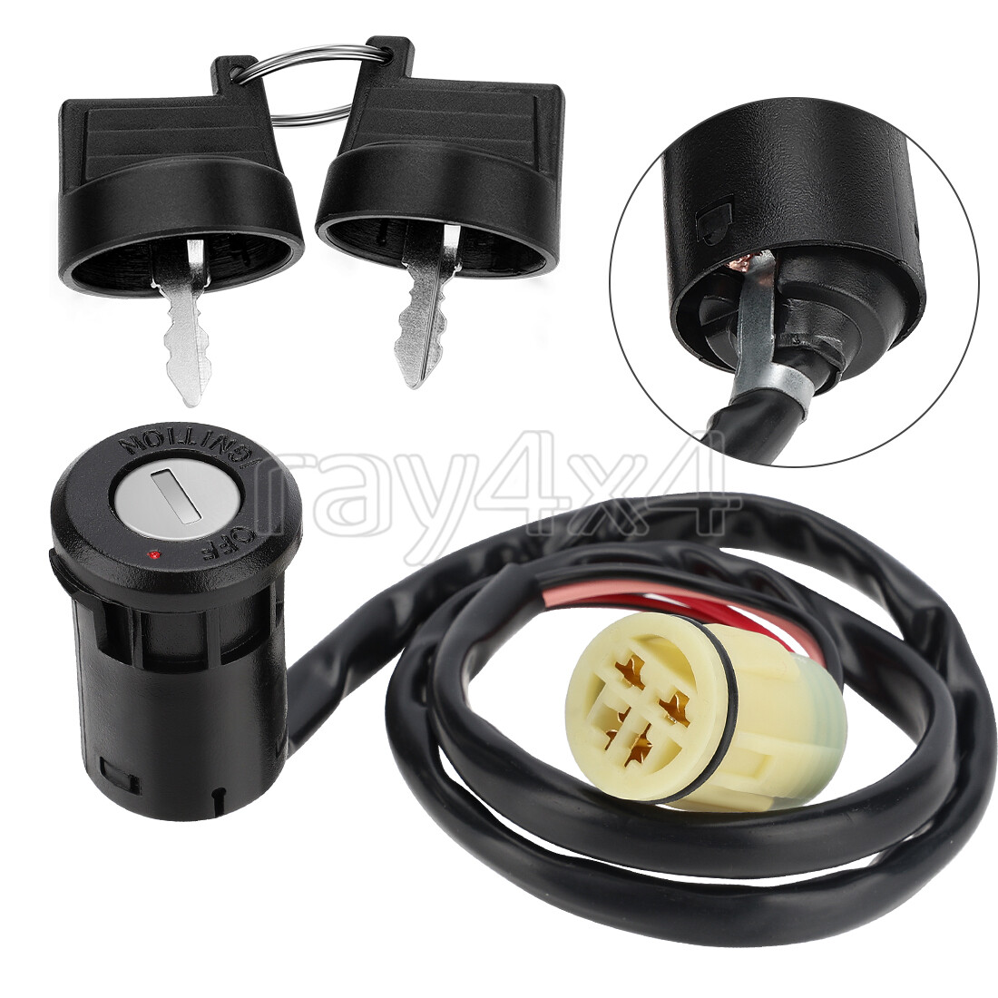 Ignition Key Switch For Honda Foreman 500 TRX500FM/FM/FPE/FPM/TM 2005 - 2019