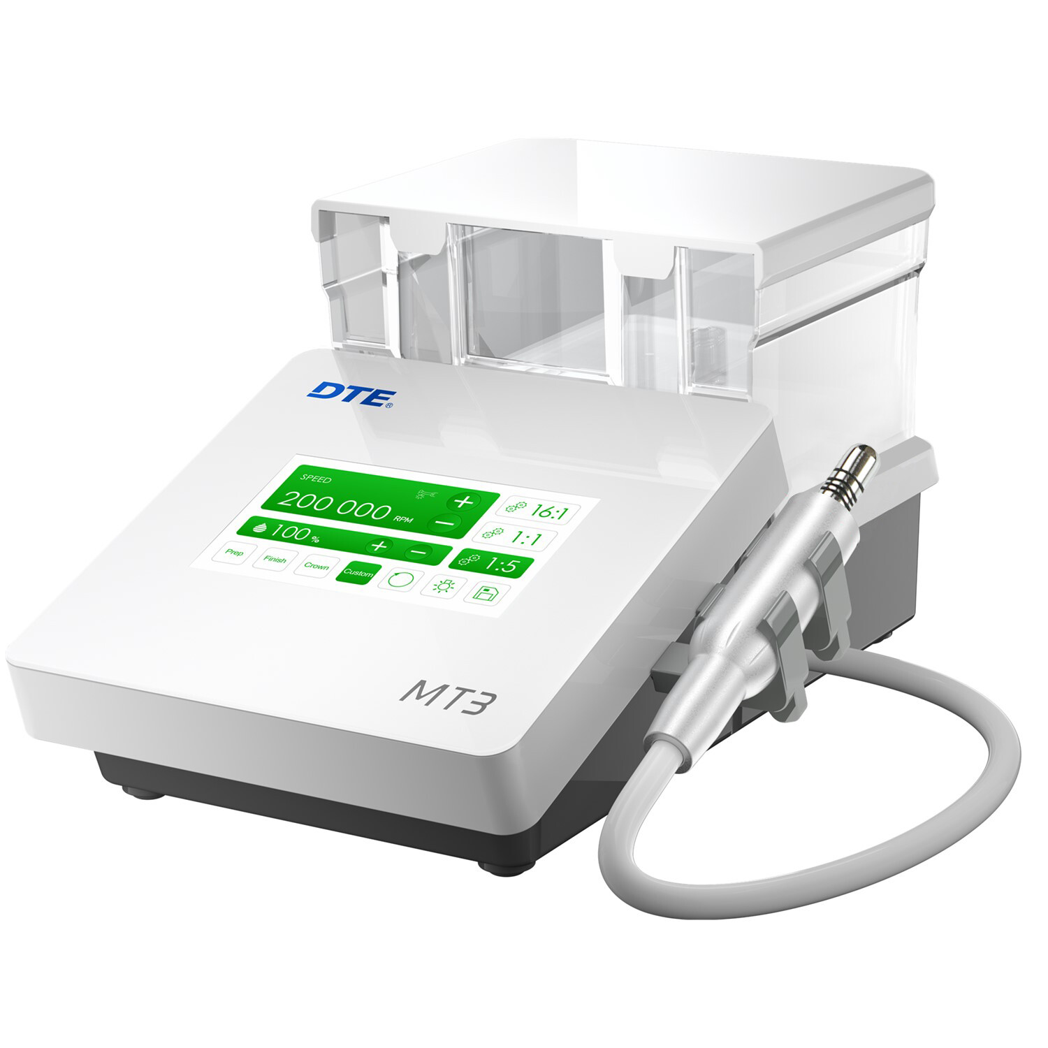 Woodpecker DTE MT2 MT3 Dental Electric Motor + 1:5 Contra Angle Handpiece