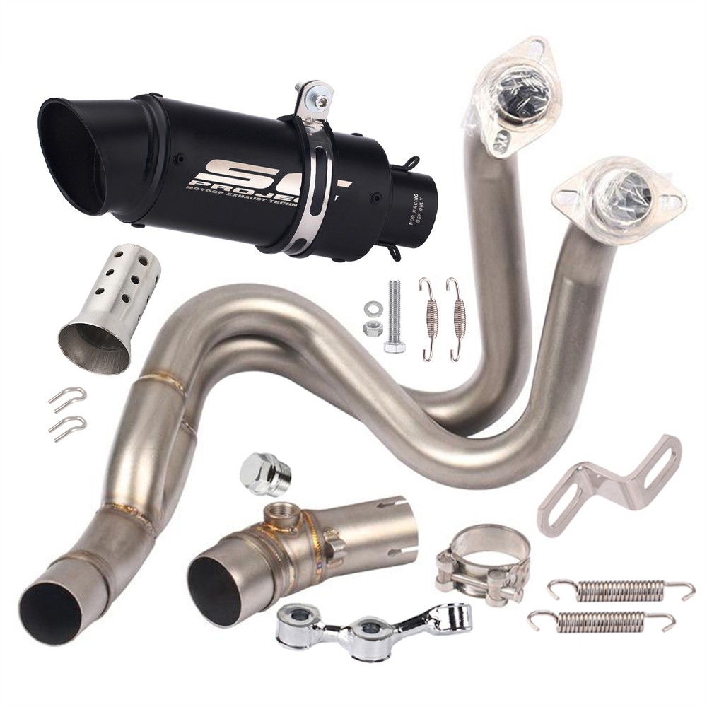 For Kawasaki Z650 Ninja 650 2017-23 Whole Exhaust System Header Pipe Mufflers