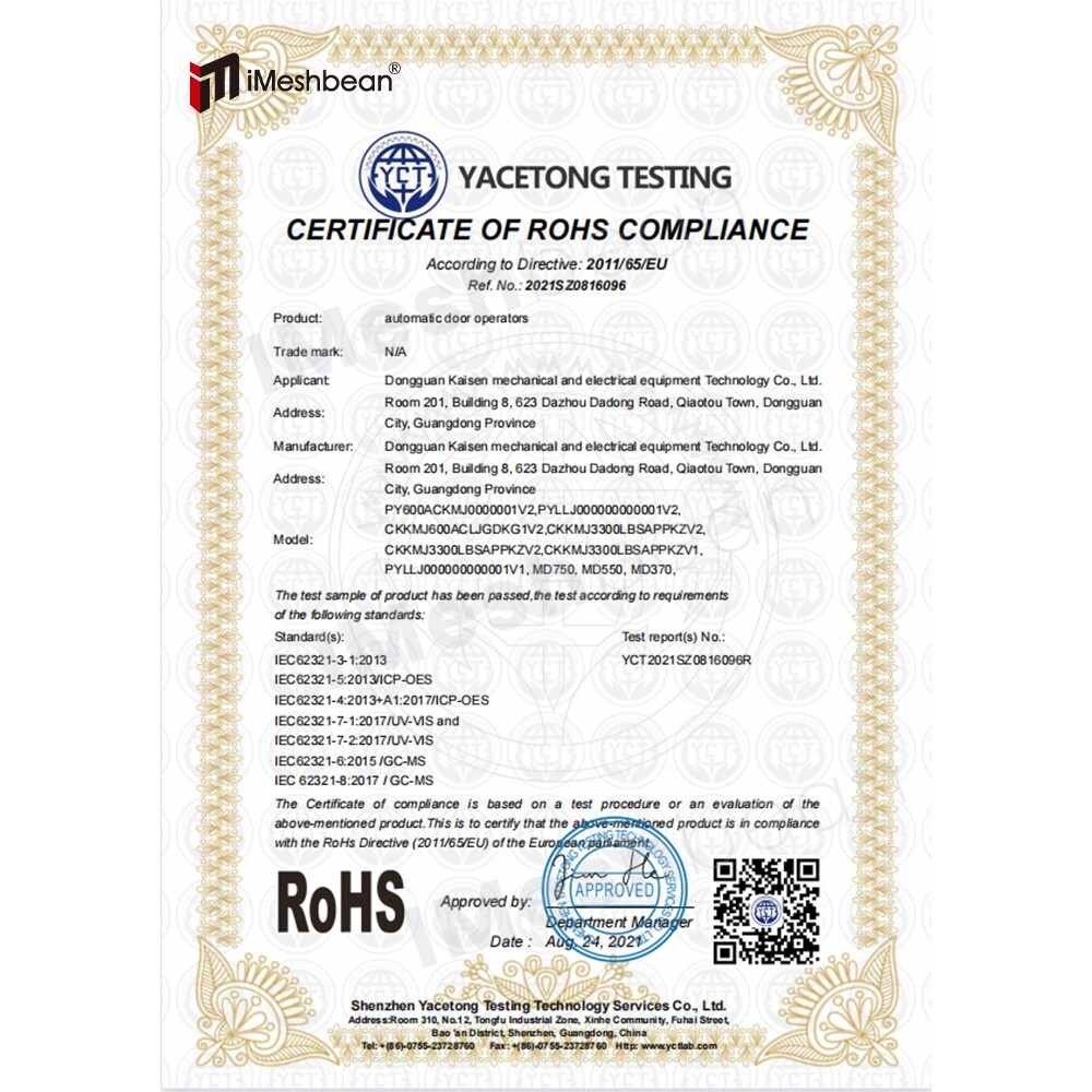 4400lbs Electric Automatic Sliding Gate Opener Motor APP+Keypad+4 Remote Control