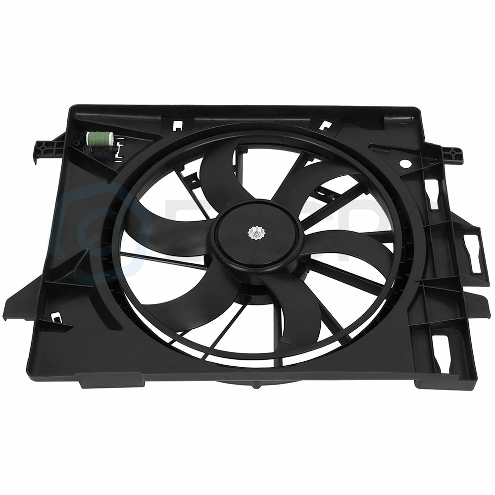 Radiator Cooling Fan Assembly For 2008 2009 2010-2016 Chrysler Town & Country
