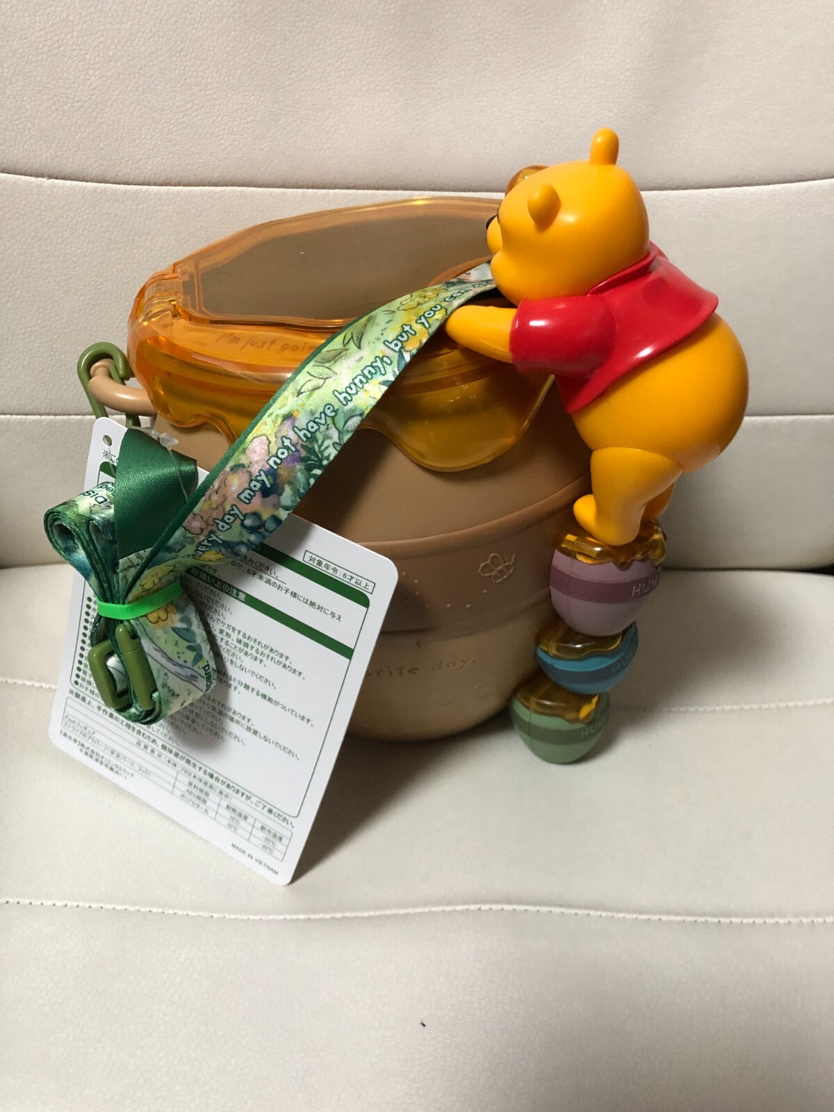 Tokyo Disney Resort Disneyland limited Winnie the Pooh Popcorn Bucket.