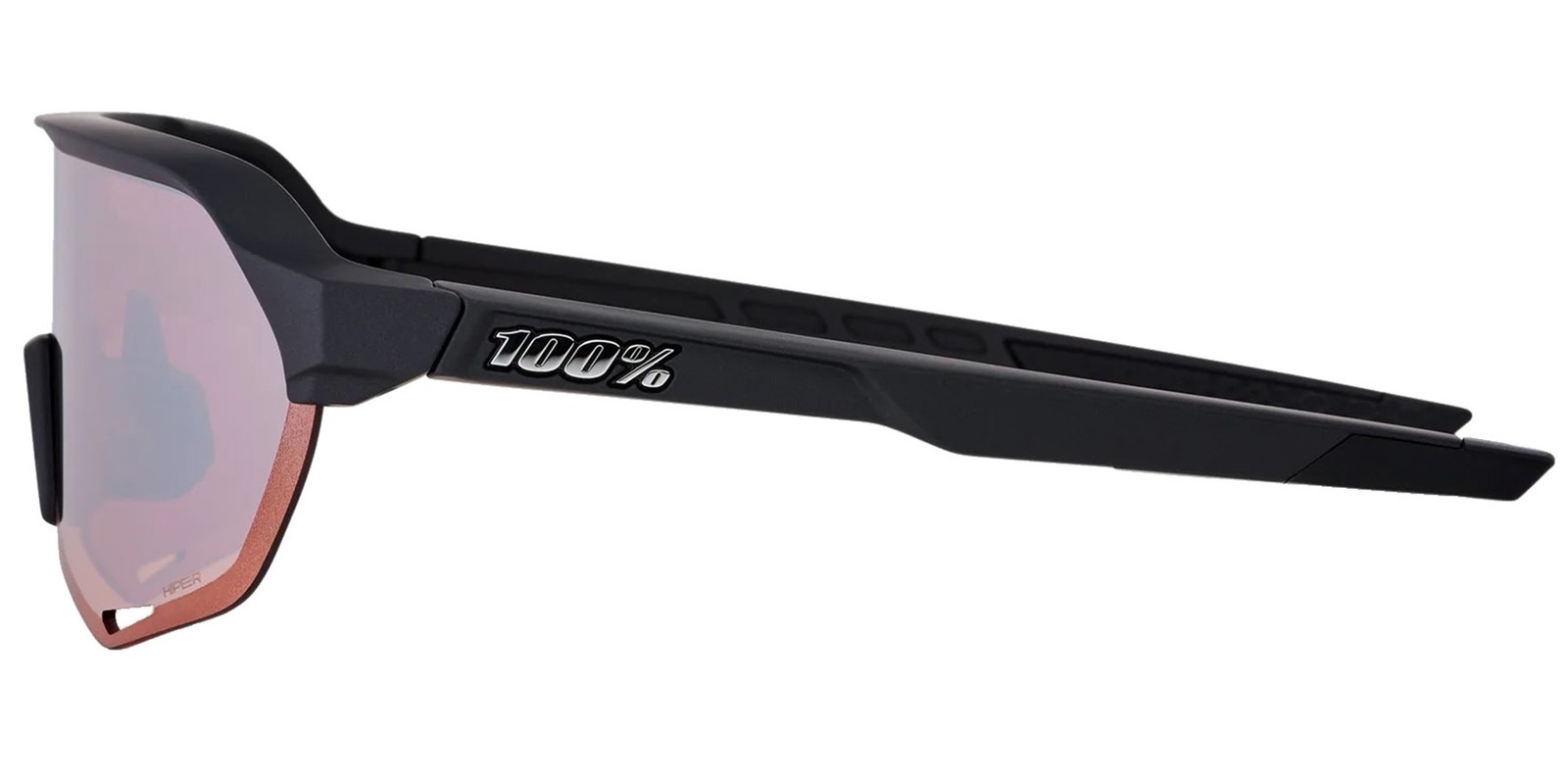 100% S2 Semi Rimless Sport Shield Sunglasses w/ Bonus Lens 60006-00002 - Korea