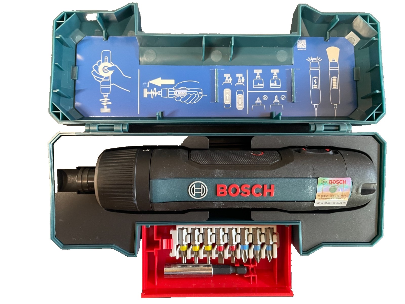 Bosch Professional Cordless Screw Driver Bosch GO 3 (incl. 8pcs bit Set, bit