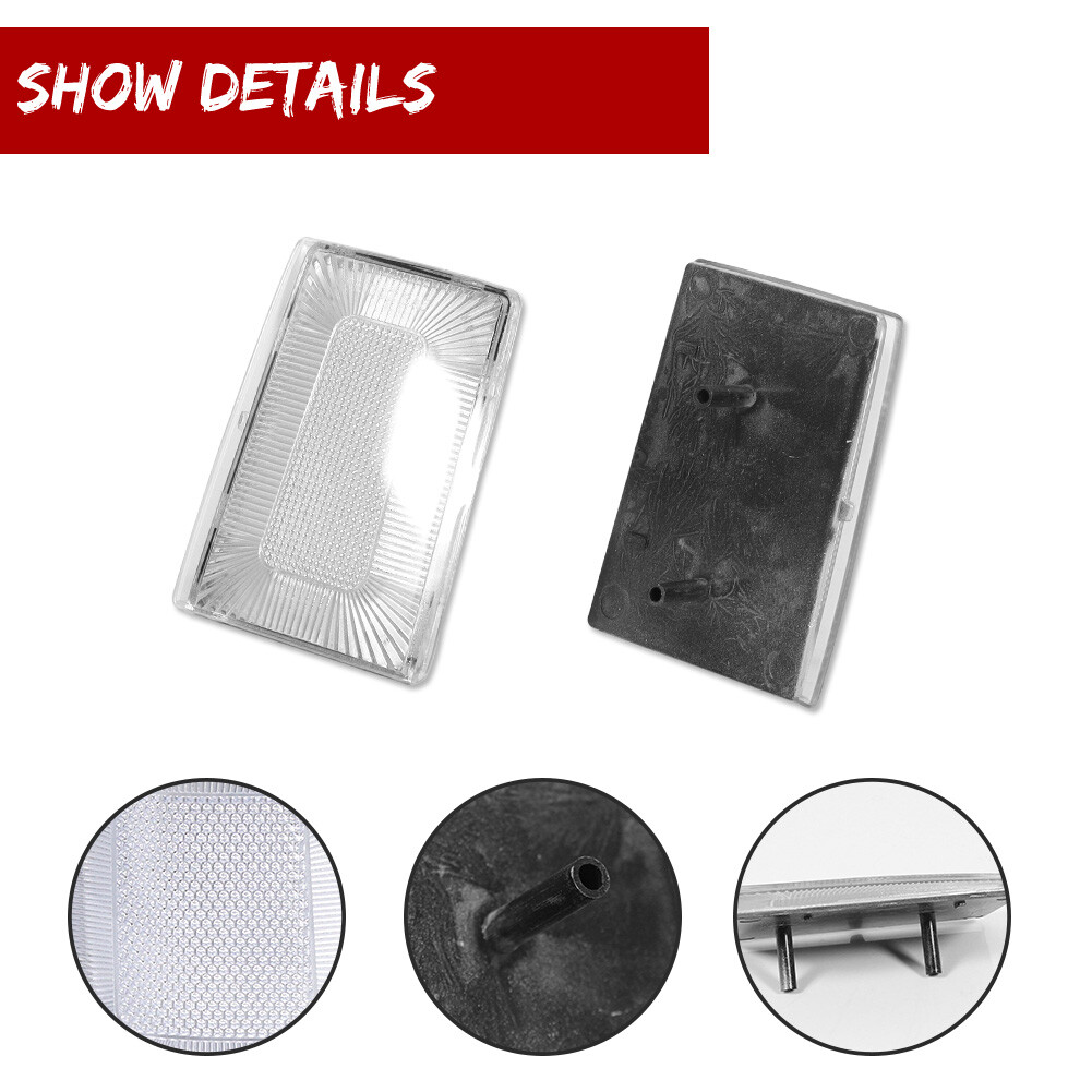 For 1988-93 C K 1500 2500 3500 Suburban Blazer Clear Parking Corner Signal Light