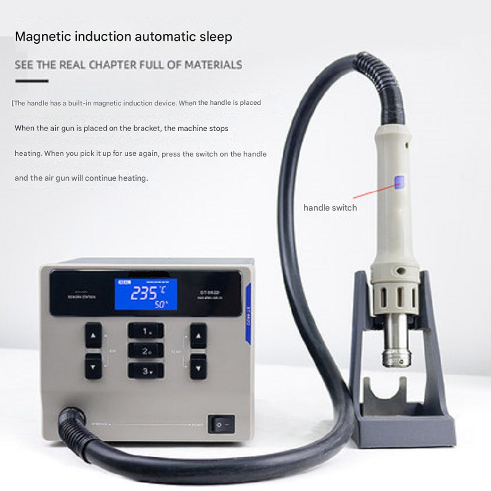 ATTEN St-862D 1000W Hot Air Digital Display Desoldering  Rework Station