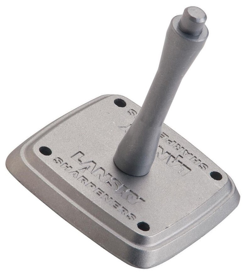 Lansky Universal Mount Knurled Clamp Holder Post Aluminum Base Easy Mounting