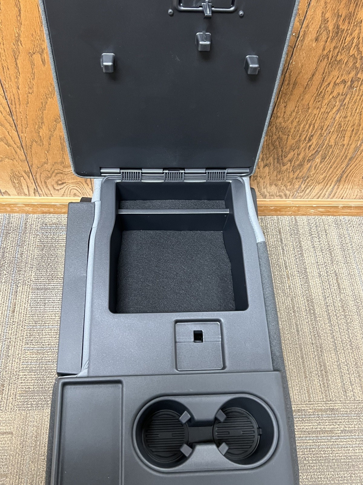 2023-24-25 Ford F-250 F-350 Superduty Center Console Medium slate Cloth Jumpseat