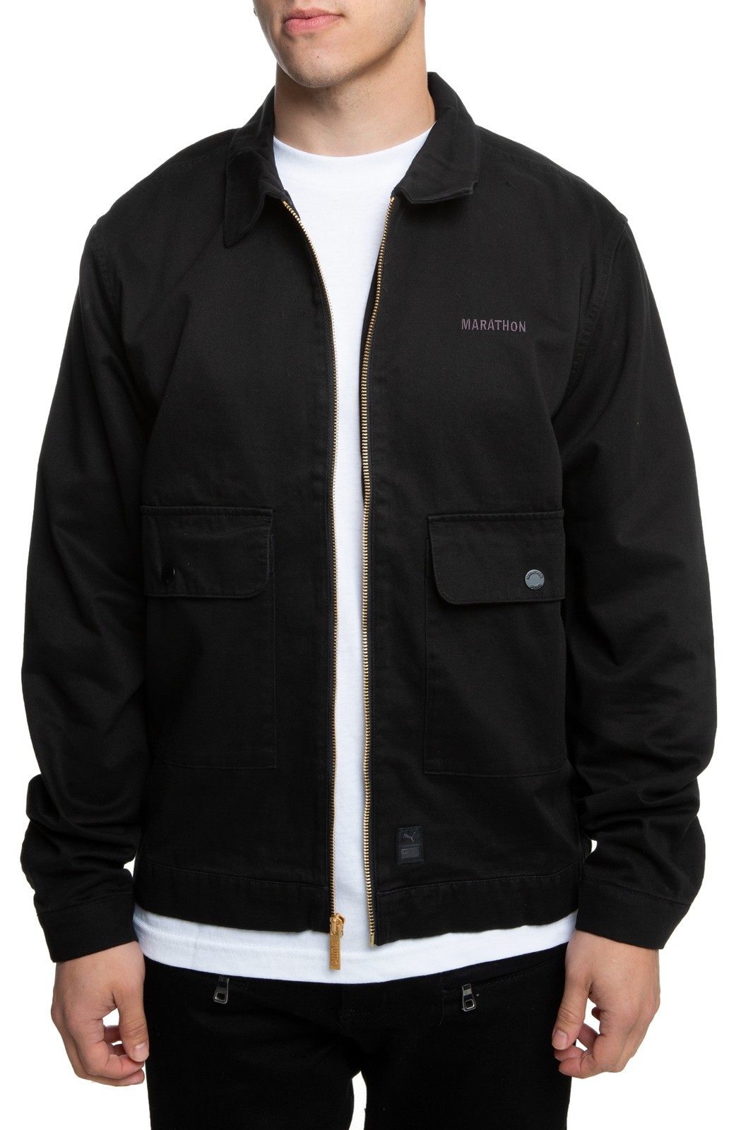 PUMA Mens PUMA X TMC Hussle Jacket,Black