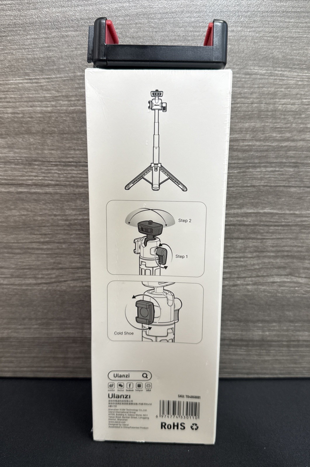 ULANZI MT-73 Selfie Stick Mini Tripod for Sony, Canon Cameras Vlogging