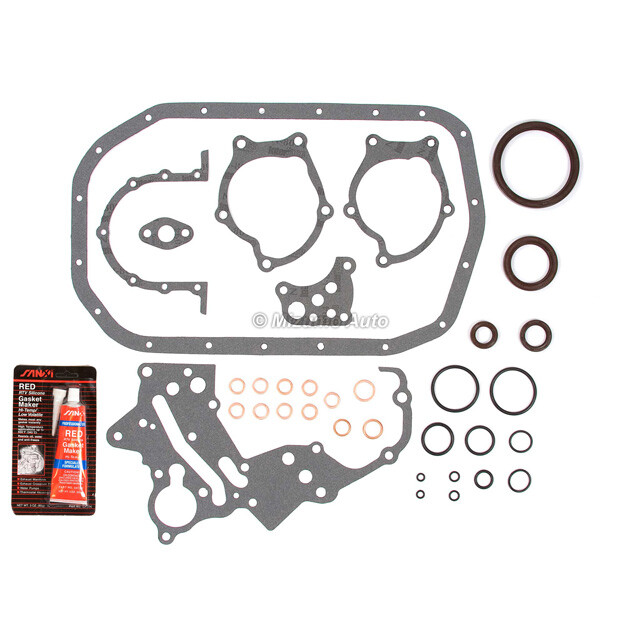 Full Gasket Set Intake Exhaust Valves Fit 89-92 Mitsubishi Eagle Dodge 2.0 4G63