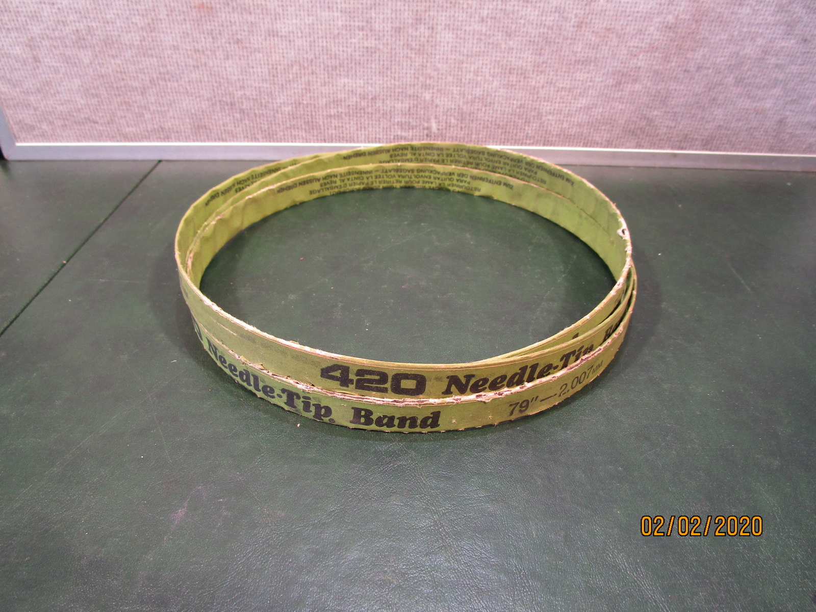 420 Needle Tip 79" Band Saw Blade