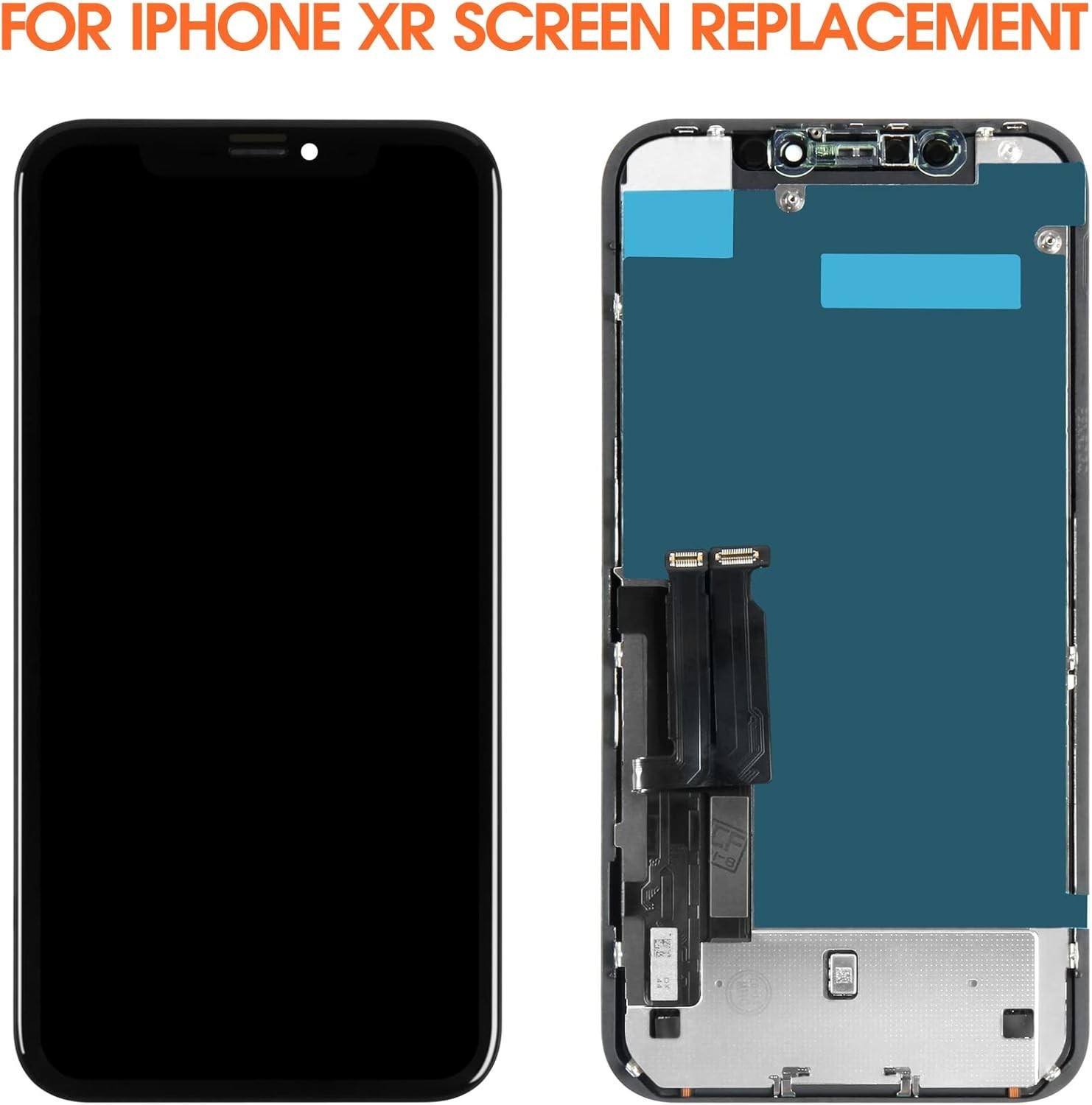 For iPhone XR LCD Display Touch Screen Digitizer Assembly Replacement 6.1''