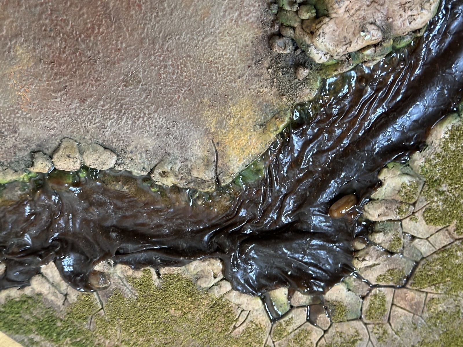 Warhammer Realm Of Battle custom river tile (marked 155)