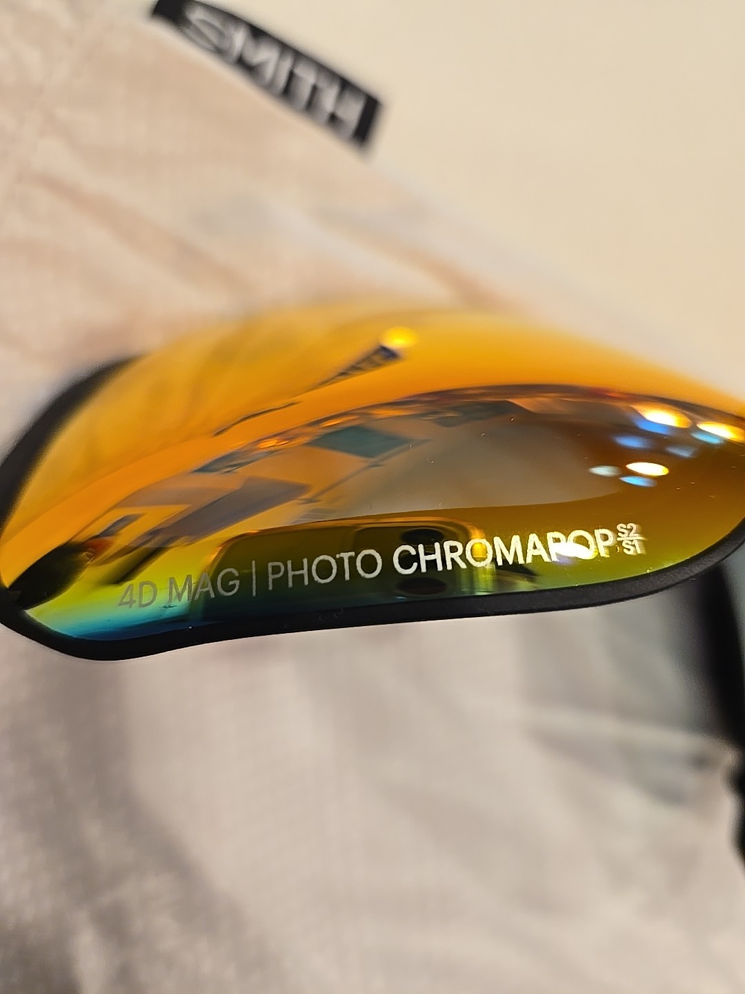 New Smith 4D Mag Chromapop Photochromic Red Mirror Replacement Lens Goggle Bag