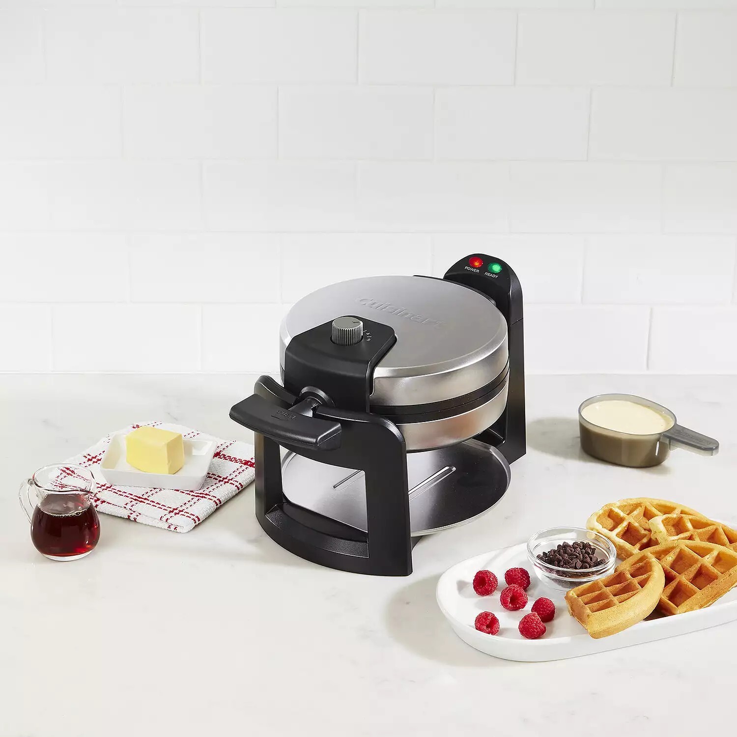 Cuisinart Flip Belgian Waffle Maker - Stainless Steel - WAF-F30 ( Free Shipping)