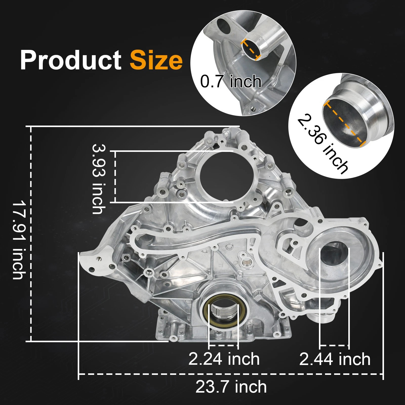 Timing Cover For Ford 250 350 Super Duty 6.7L 2011-2016 BC3Q6C086AC BC3Q6C086AD