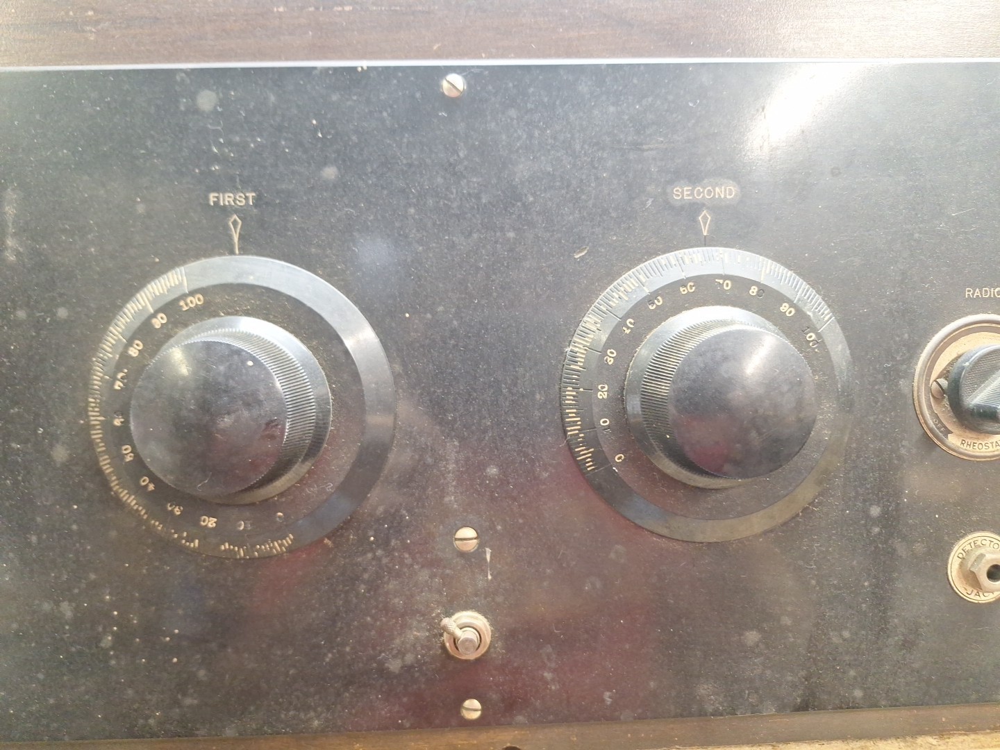 Van Staagen Premier panel Battery Set Trf 1920s