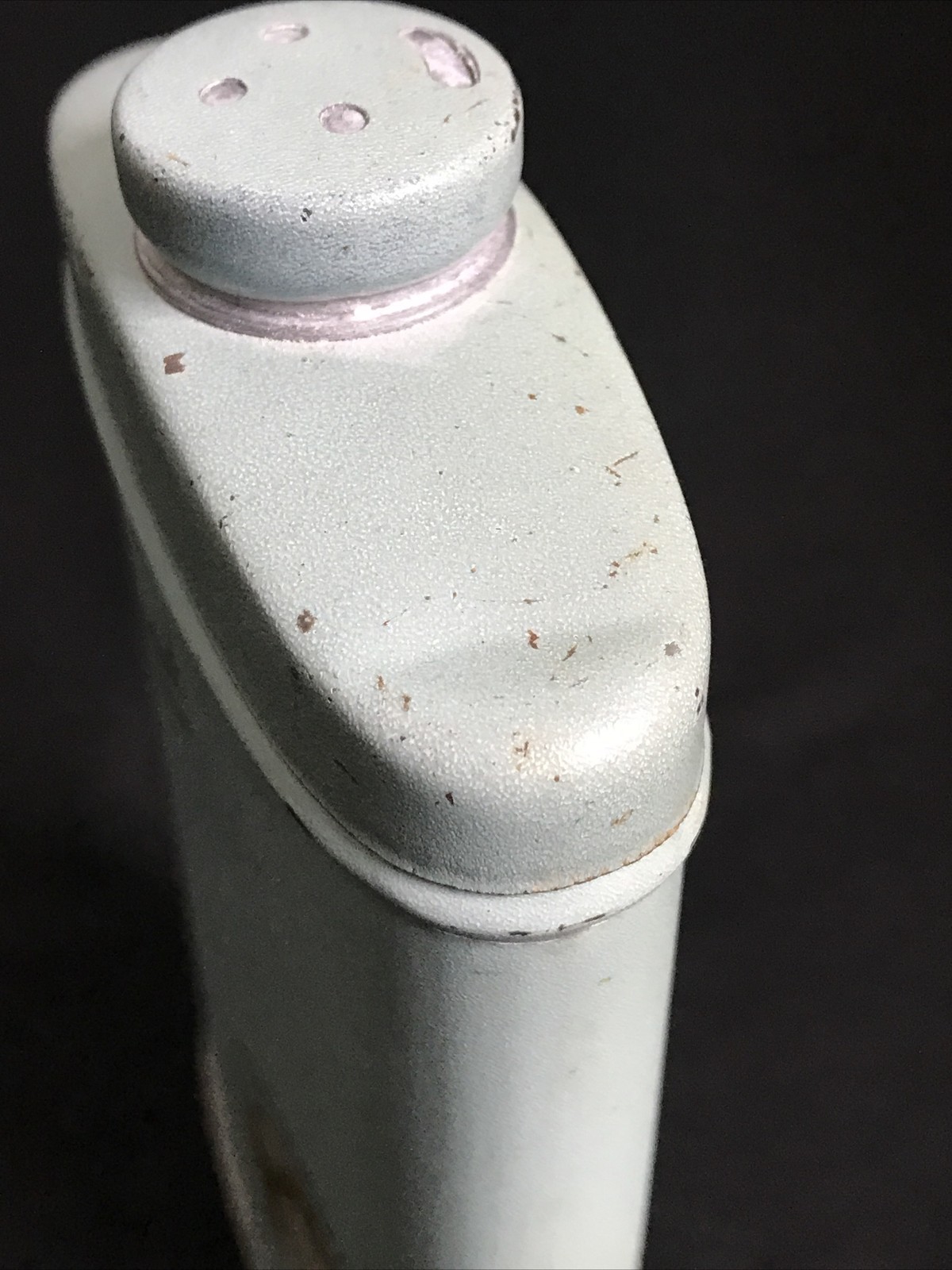 HOWARD Buttermilk Talcum Powder Tin Antique Butybring Howard's Litho Advertising