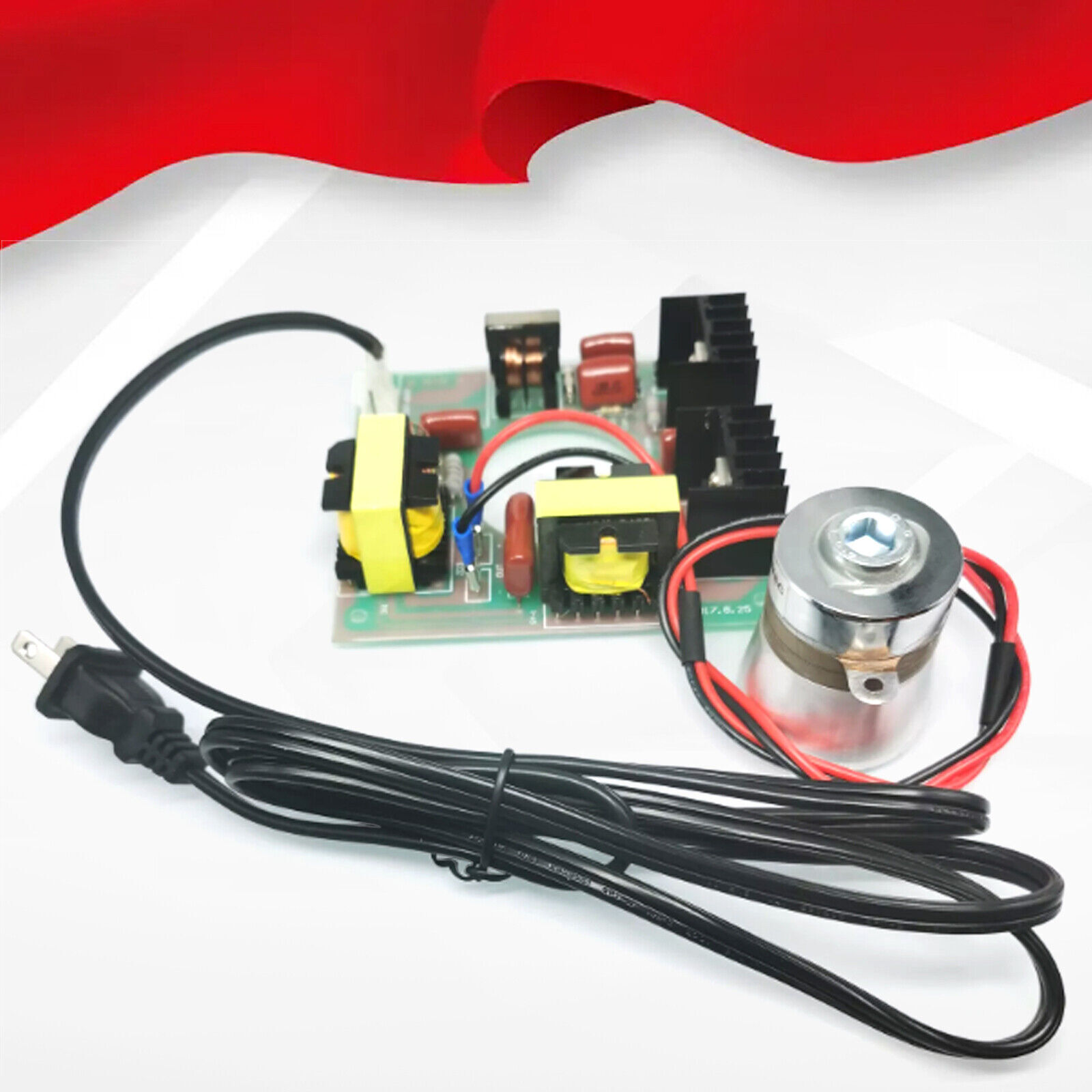 US Stock 110VAC 60W 40KHz Ultrasonic Cleaning Transducer Cleaner Driver Board