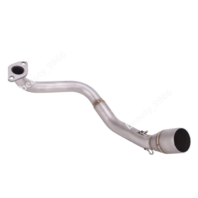 For Honda NAVI 110 2017-2025 Exhaust System Mid Link Pipe Muffler Tip Black