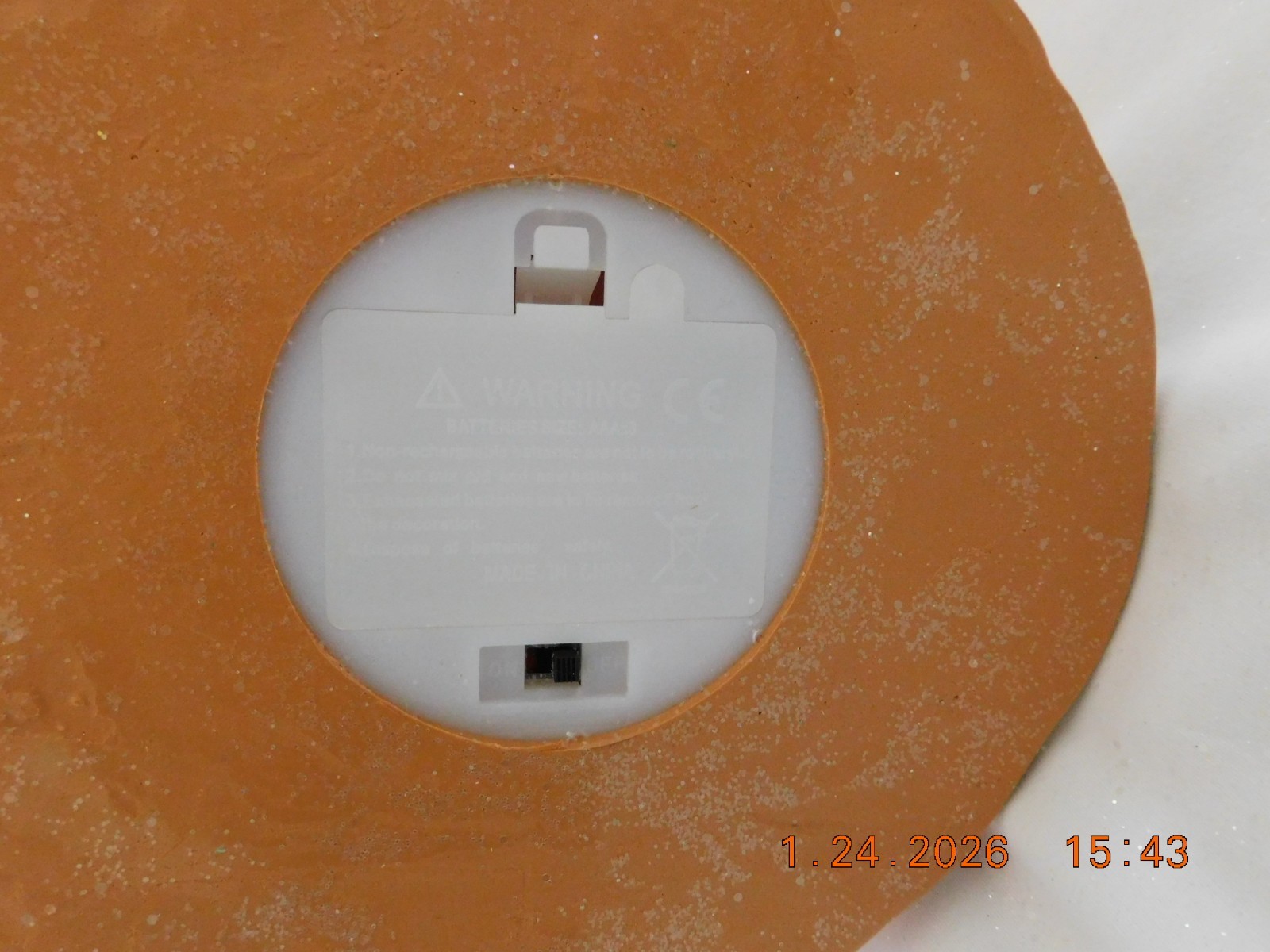 New 2025 Trimsetter Gingerbread Light Up LED "Round Pink House" 9.5"T x 7.5"