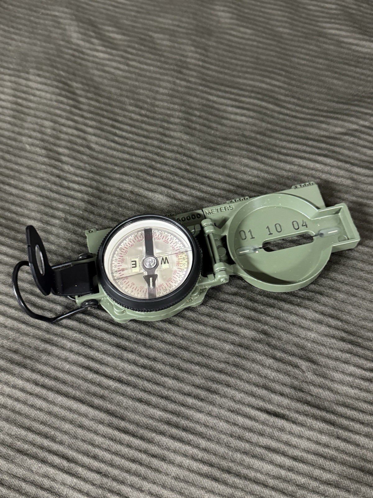 Cammenga Model 3H Tritium Lensatic Compass Olive Drab US Military Issue