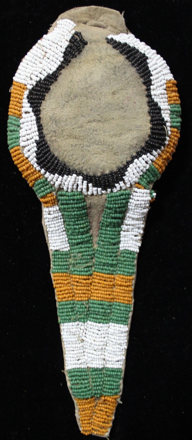 Vintage Beaded Ute Belt Adornment