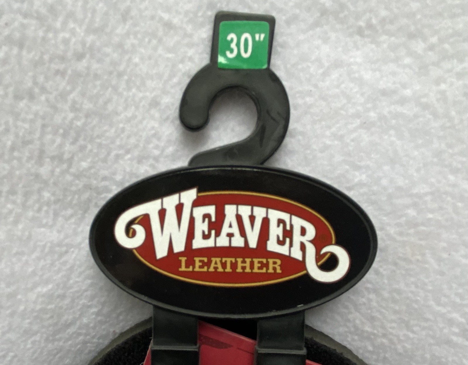 NEW 30" WEAVER Black Neoprene Smart CINCH With ROLL SNUG Buckle~Removable Back