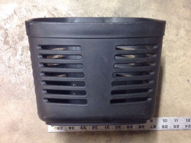 Mobility Go Go Scooter Front Basket FRMASMB13758 Black Plastic pride