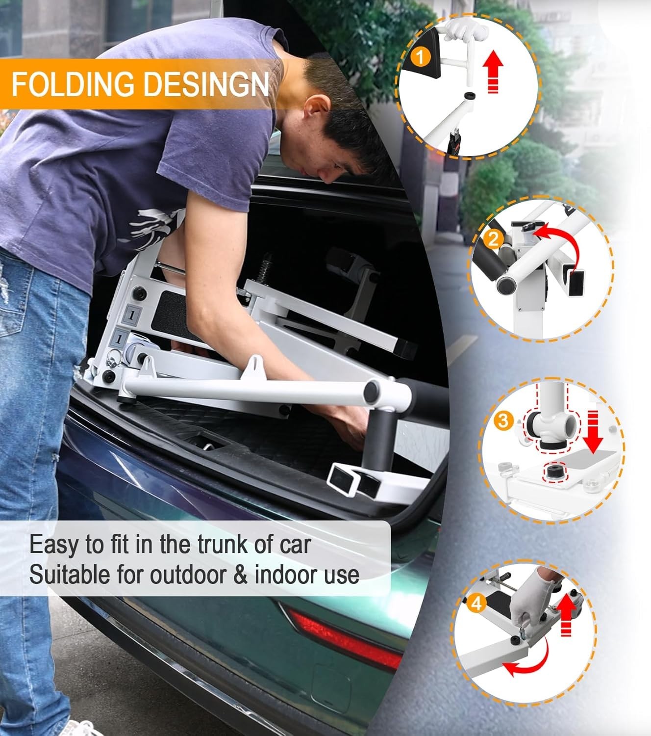 Foldable Electric Patient Lift Chair - Used 80-90% New, Home/Car/Shower