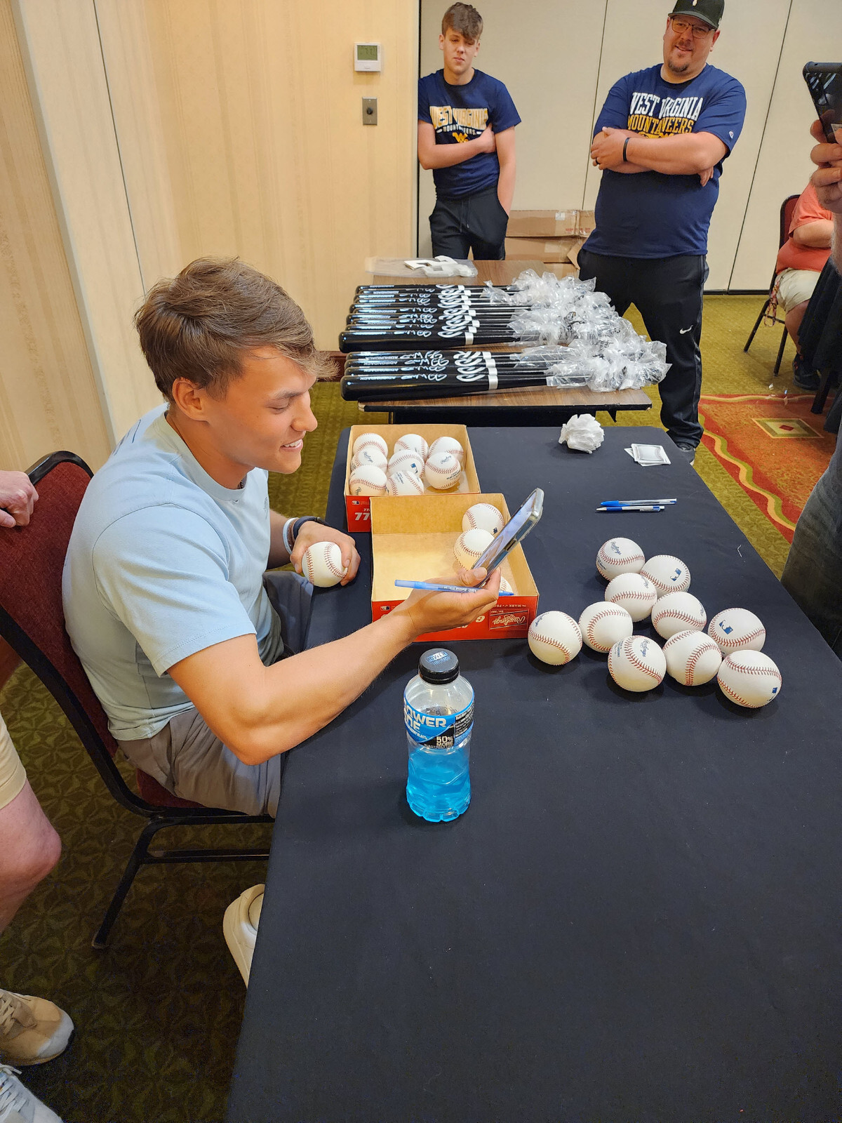 JJ Wetherholt Autographed OMLB Baseball Inscribed Bible Verse Beckett COA